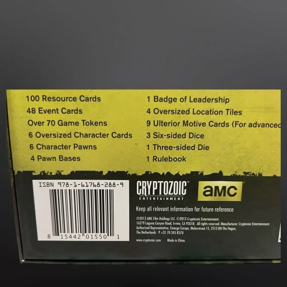 Cryptozoic Entertainment The Walking Dead: The Best Defense Game
